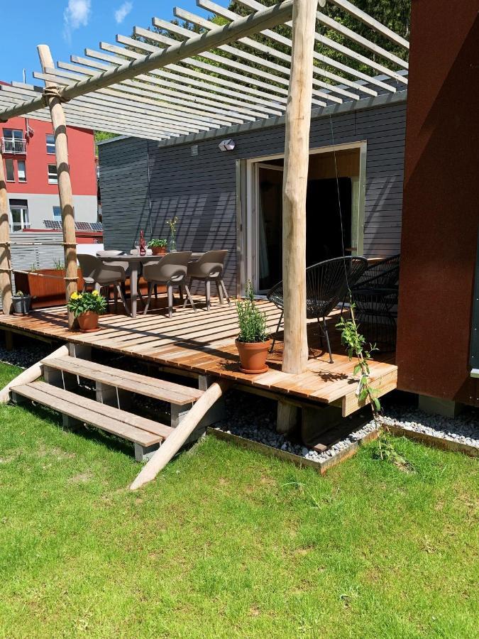 Hjem - Tiny Homes Direkt Am Wald Zwischen Allgaeu & Bodensee Bergatreute Exterior photo