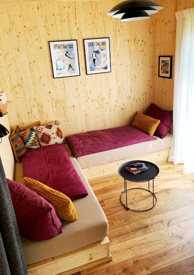 Hjem - Tiny Homes Direkt Am Wald Zwischen Allgaeu & Bodensee Bergatreute Exterior photo