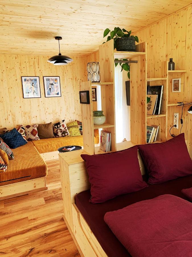 Hjem - Tiny Homes Direkt Am Wald Zwischen Allgaeu & Bodensee Bergatreute Exterior photo