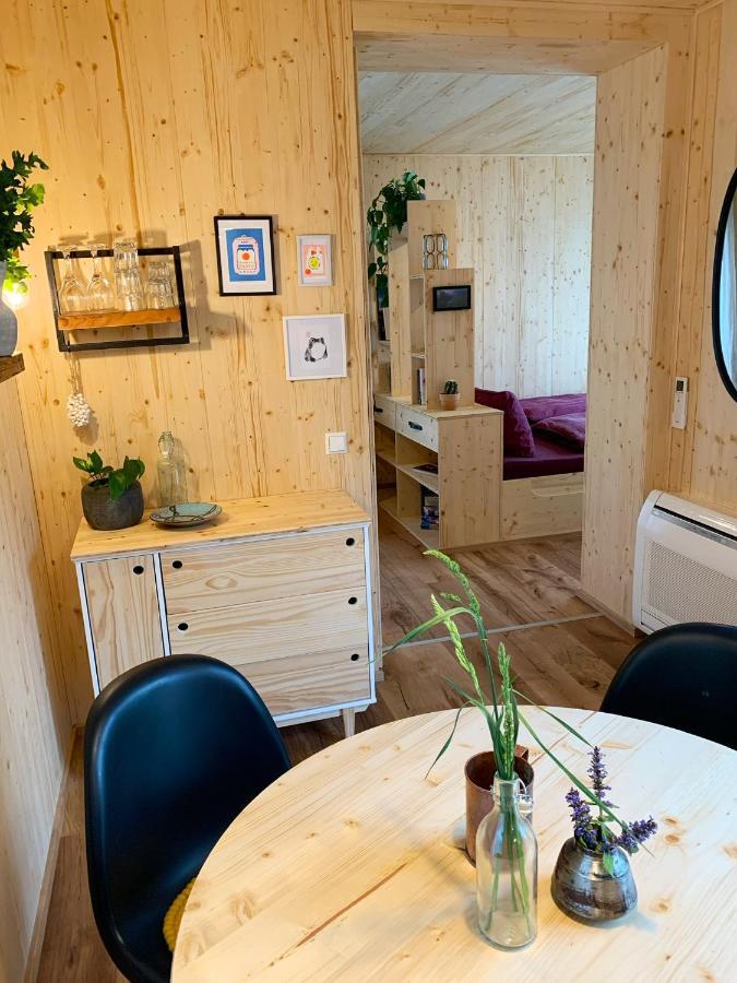 Hjem - Tiny Homes Direkt Am Wald Zwischen Allgaeu & Bodensee Bergatreute Exterior photo