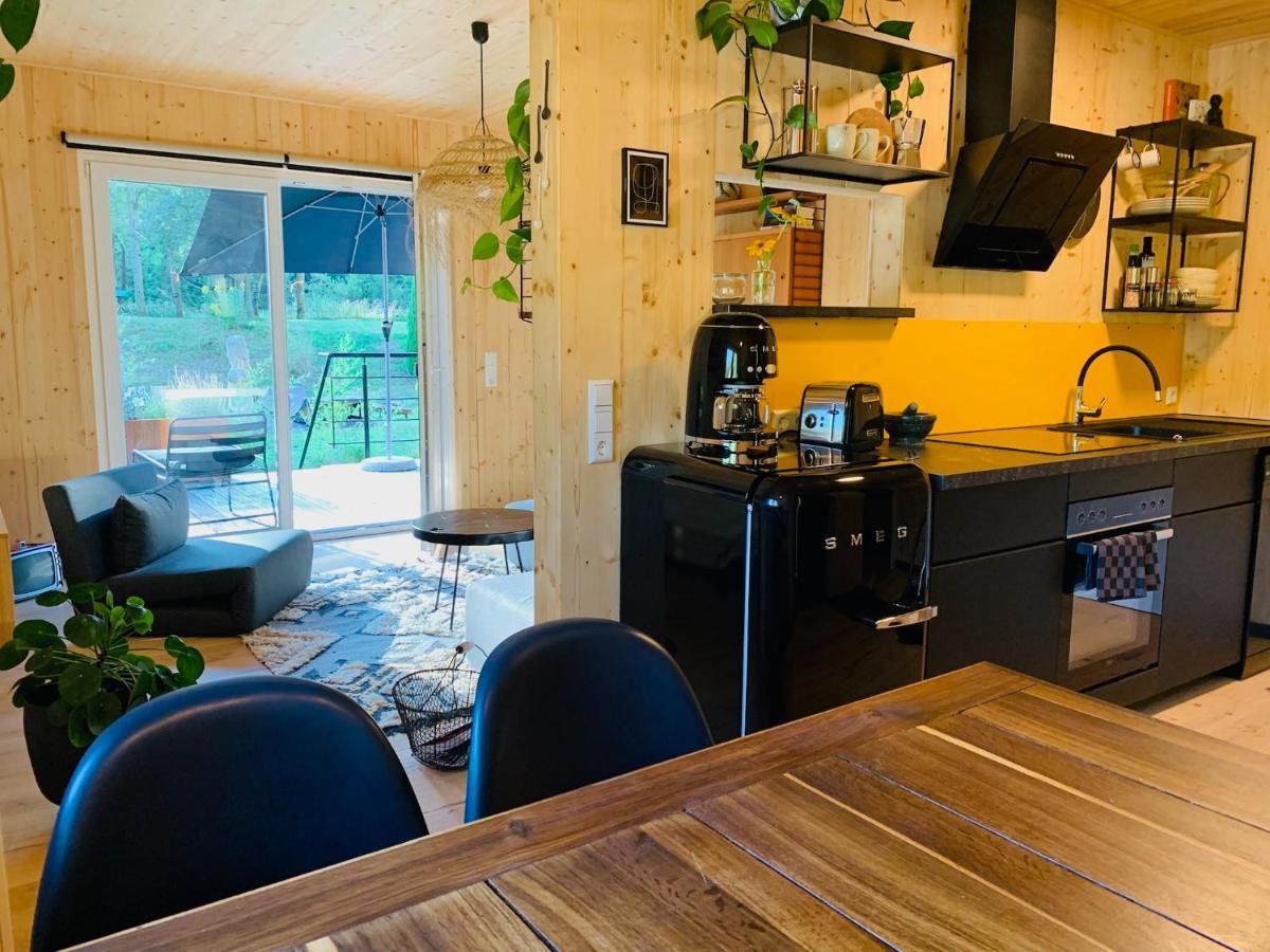 Hjem - Tiny Homes Direkt Am Wald Zwischen Allgaeu & Bodensee Bergatreute Exterior photo